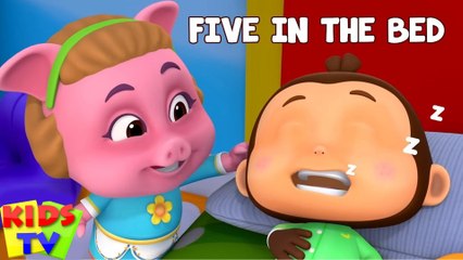Five In The Bed - Kids Nursery Rhymes and Preschool Song