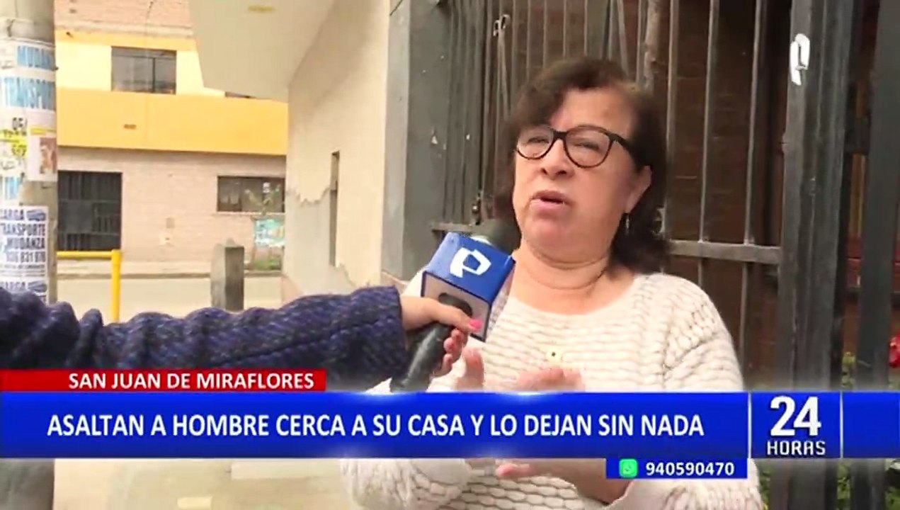 SJM: vecinos denuncian incrementos de robos y exigen mayor seguridad en el distrito