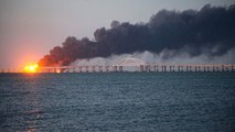 Key bridge from Russia to Crimea reopens after being partially destroyed in explosion