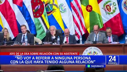 Luis Almagro negó violar el código de ética de la OEA y aseguró que no interferirá en investigación