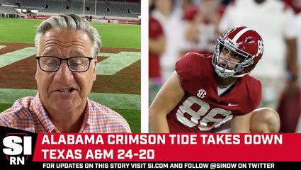 Alabama Takes Down Texas A&M