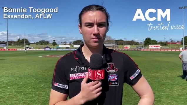 WS Bonnie Toogood, Essendon AFL, October 2022, Warrnambool Standard