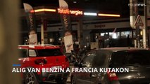 Alig van benzin a francia kutakon egy sztrájk miatt, óriásiak a sorok