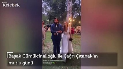 Başak Gümülcinelioğlu ile Çağrı Çıtanak evlendi