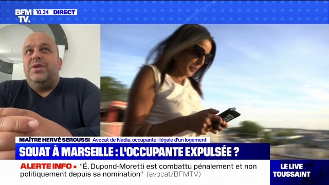 On n'est pas dans un squat : l'avocat de l'occupante illégale d'un logement à Marseille s'exprime sur BFMTV