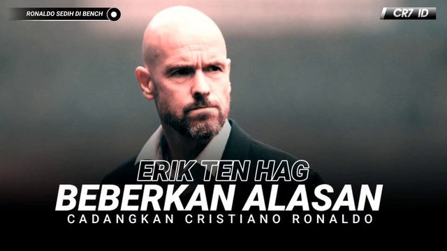 RONALDO MENANGIS DI BENCH Reaksi Ronaldo Saat MU Dihancurkan Haaland Foden Saat Lawan Man City