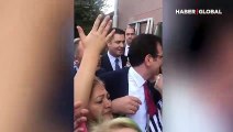 İBB Başkanı Ekrem İmamoğlu'na Samsun'da sevgi seli: Yanına geldi ve yanağından öptü
