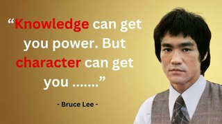 THE Greatest Bruce Lee Quotes That Will Penetrate Your Soul  Bruce Lee | Quotes to Trigger Personal Growth