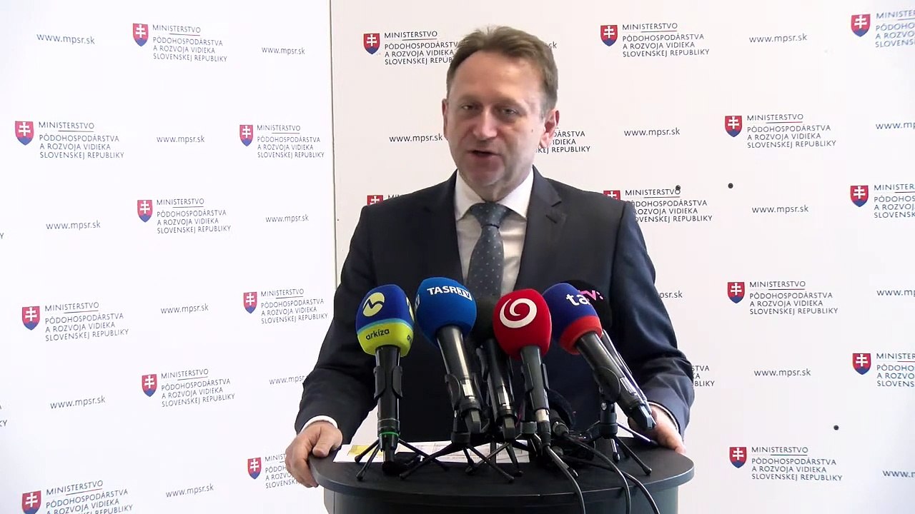 ZÁZNAM: S. Vlčan: Štát vyplatí kompenzácie za sucho do konca roka