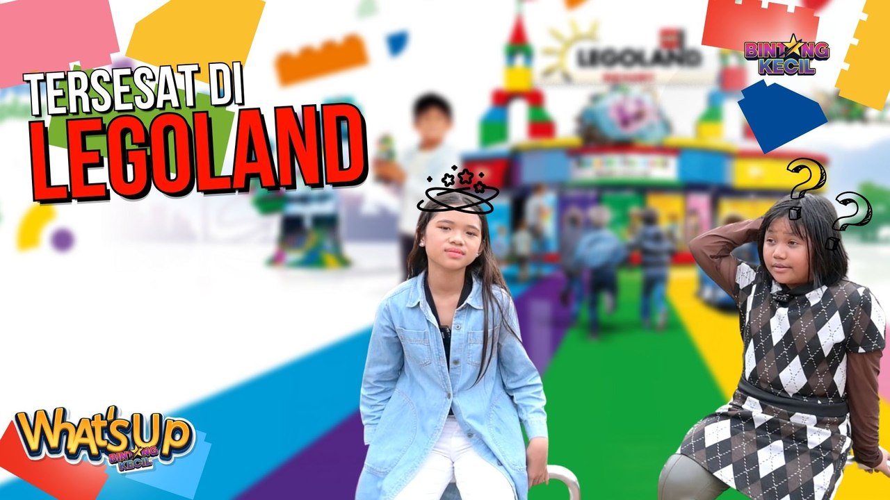 Arghhh Farha Panik Tak Jumpa Jalan Di Legoland | BK What's Up | BINTANG KECIL