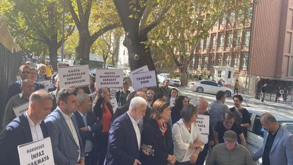 HDP’li vekiller Adalet Bakanlığı’na yürüdü