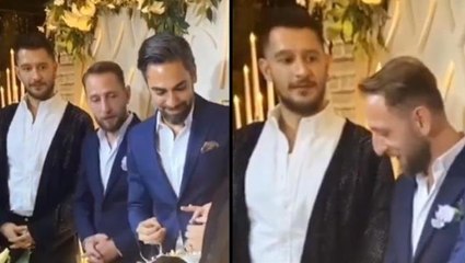 Kadir Doğulu'nun Nişan törenindeki hallerini gören Uraz Kaygılaroğlu kendini zor tuttu