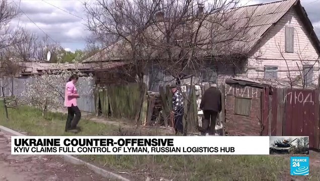 Ukraine advance in Lyman shows it can push back Russian forces, NATO chief says