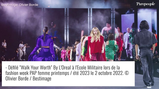 Leïla Bekhti : Look garçonne pour le défilé L'Oréal, Yseult, sublime en transparence