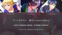 gekijou no triangle match / 激情のtriangle match - Osaka Hiromu, Kisaragi Toma & Sakurazawa Ruka (lyrics)