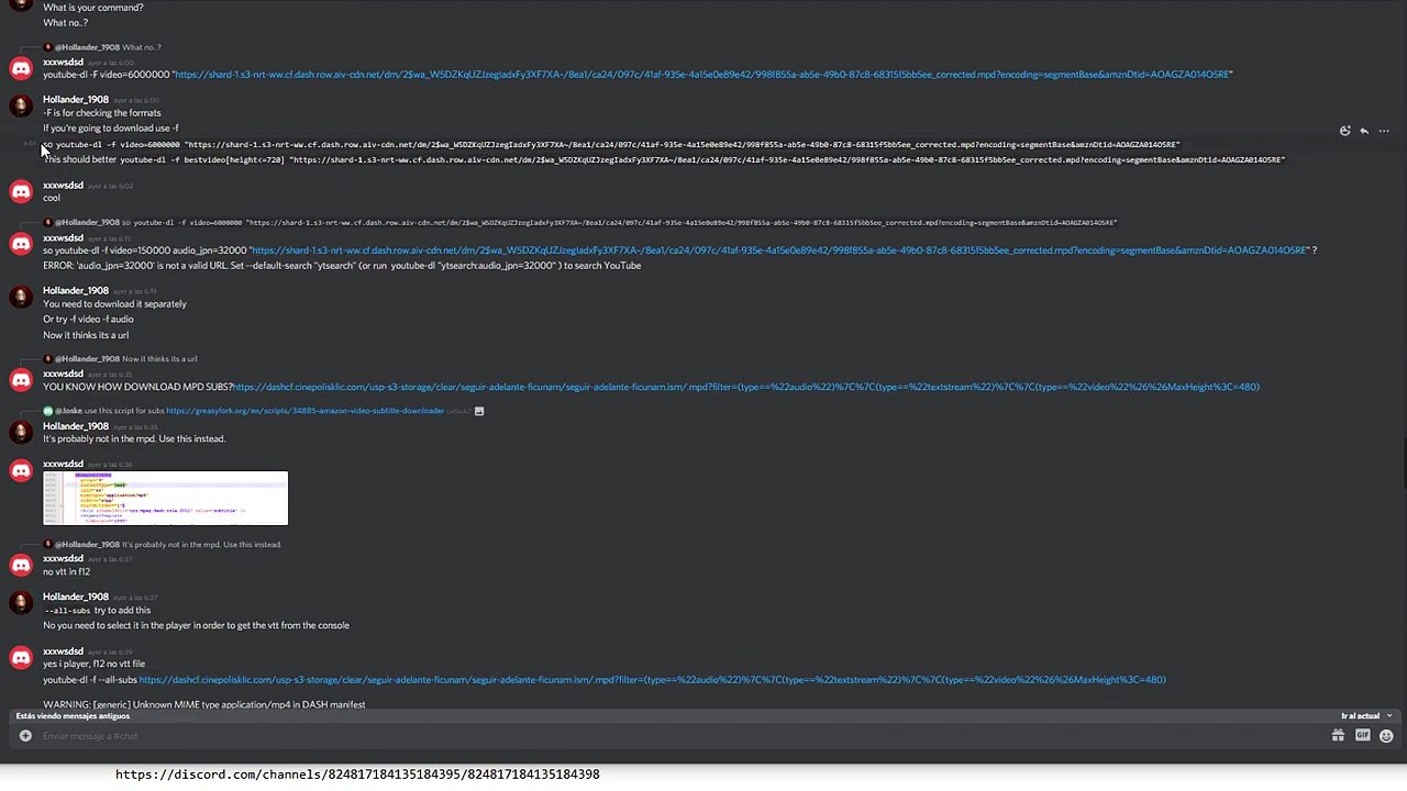 Discord Grupo About DRM streaming hack (Grupo de Discord Acerca de quitar DRM en streaming)