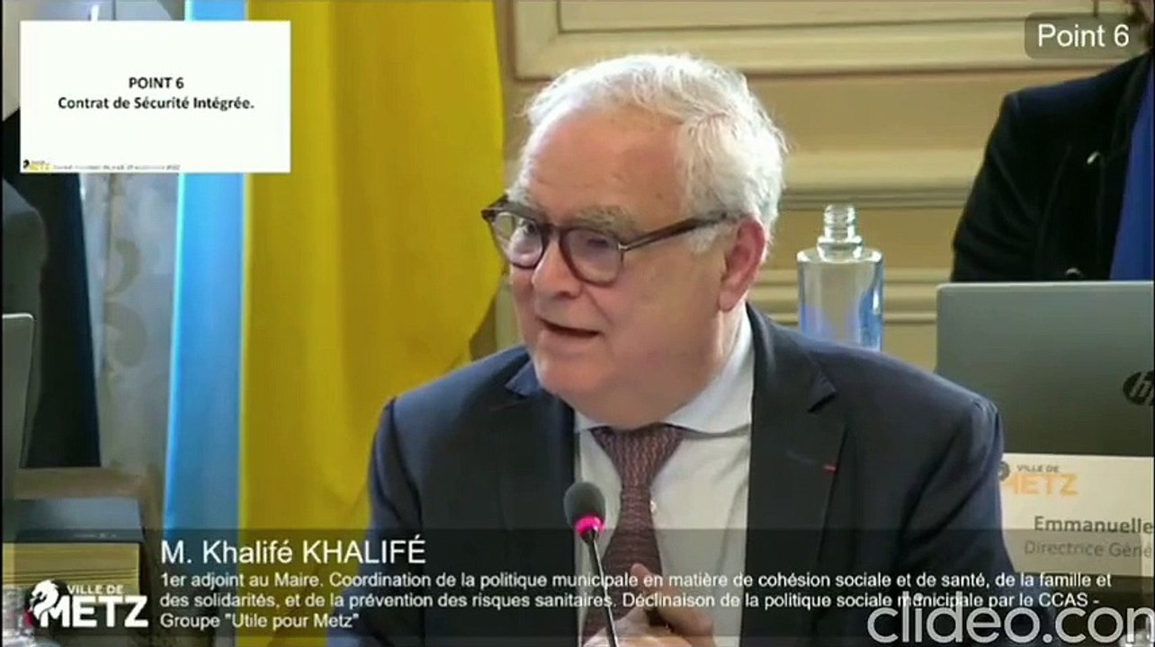Le 1er adjoint au maire fait une remarque sexiste à une élue en plein conseil municipal à Metz: "Vous n'allez pas faire pipi dans votre culotte ?" - L'opposition quitte la salle - Regardez
