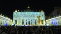 Seguimi, spettacolo di luci e suoni sulla facciata di San Pietro