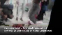 El rescate de alumnos hazaras tras una explosión en una escuela en Kabul