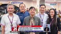 Pagbiyahe ni Pres. Marcos sa Singapore kung saan nanood din siya ng Grand Prix, binatikos ng ilang grupo | 24 Oras