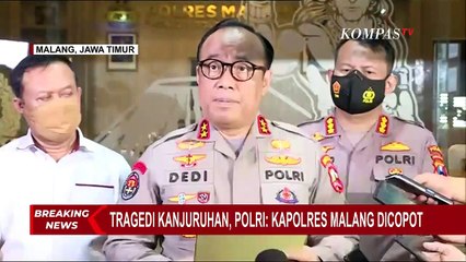 Naik Tahap Penyidikan, Kapolri Copot Kapolres Malang Atas Insiden Kanjuruhan