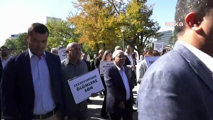 HDP'li vekiller Adalet Bakanlığı'na yürüdü