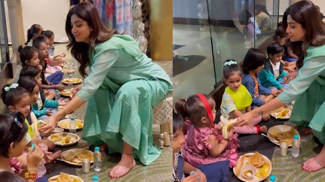 Navratri 2022: Shilpa Shetty Kanya Pujan Full Video । Boldsky *Entertainment