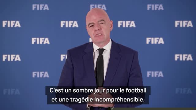 Indonésie - Le président de la FIFA Gianni Infantino présente ses condoléances