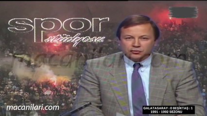 Galatasaray 0-1 Beşiktaş [HD] 14.12.1991 - 1991-1992 Turkish 1st League Matchday 14 + Before & Post-Match Comments (Ver. 3)