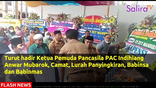 WALIKOTA TASIK H.M. YUSUF HADIRI GRAND OPENING INDOMART