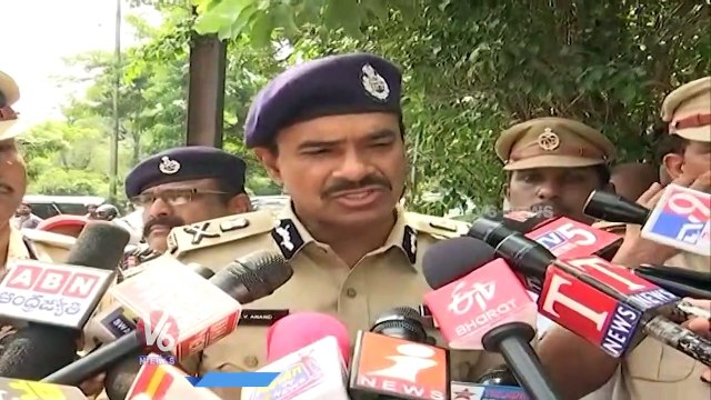 Hyderabad CP CV Anand & Traffic Joint CP Ranganath Speaks On New Traffic Rules | V6 News (2)