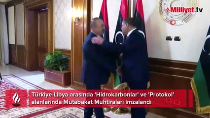 Dışişleri Bakanı Çavuşoğlu Libya'da