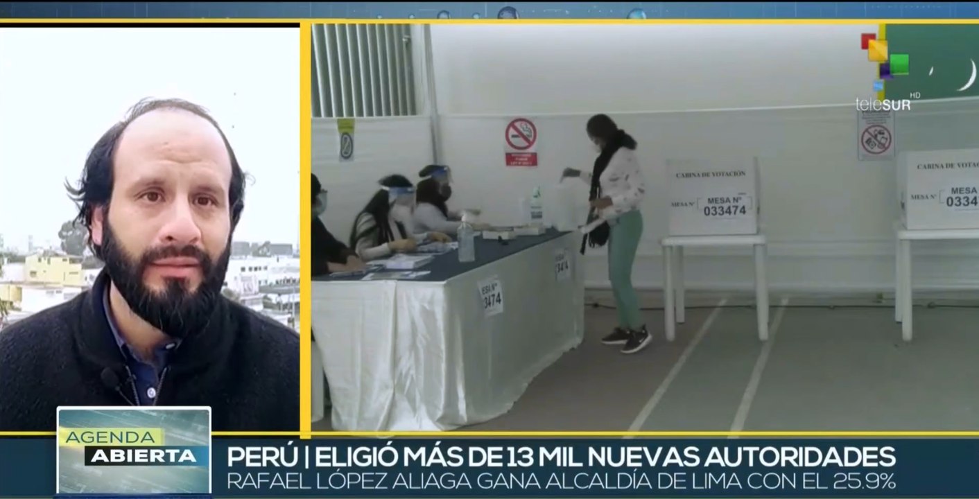 Perú efectúa comicios regionales y municipales