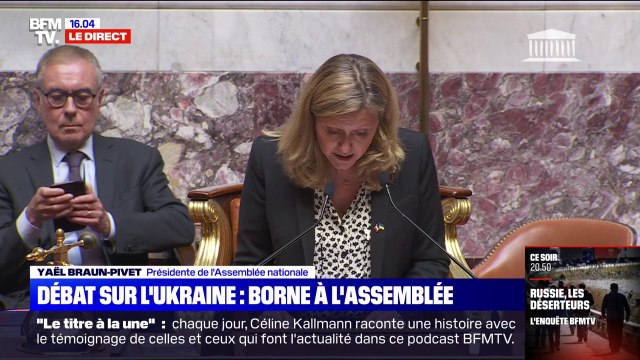 Yaël Braun-Pivet: Nous avons le devoir de rappeler que le combat mené par les Ukrainiens est celui de nos valeurs