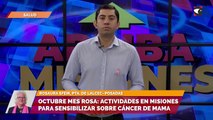 Octubre mes rosa: actividades en misiones para sensibilizar sobre cáncer de mama