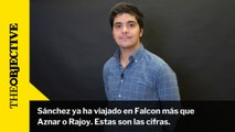 ¿Cuántas veces han usado el Falcon los presidentes?