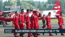 Perayaan HUT ke-77 TNI Sebentar Lagi, TNI AU Gelar Gladi Bersih Aksi Flypast Pesawat Tempur