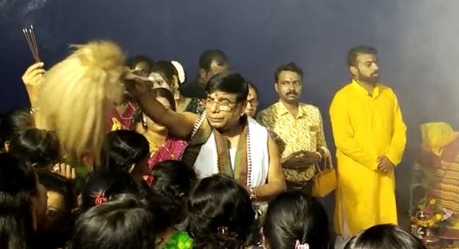 সবার পুজোতে মা তৃপ্ত হয়েছেন: কেন্দ্রীয় শিক্ষা প্রতিমন্ত্রী সুভাষ সরকার |OneIndia Bengali