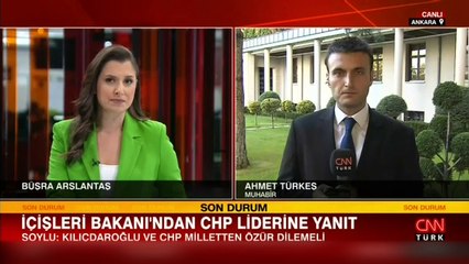 Bakan Soylu'dan Kılıçdaroğlu'na tepki