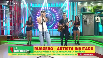 Ruggero deleitó al público de La Batidora con sus grandes éxitos, parte 2