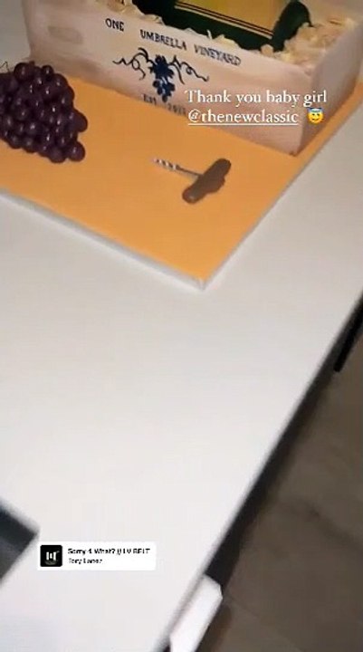 Iggy Azalea gets Tory Lanez a cake in celebration of his "Sorry 4 What" album release