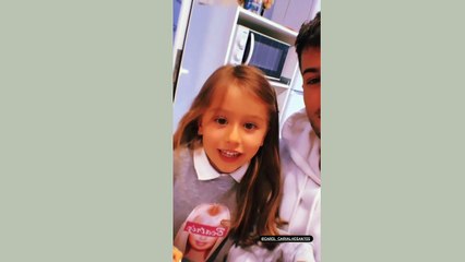 David Carreira e a sua sobrinha deixam recado a Carolina Carvalho