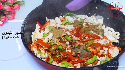 أكتر وجبة نحضرها على الغداء بالدجاج بربع ساعة فقط  سندويشات الدجاج بالخضار