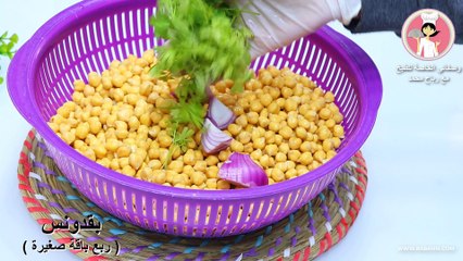 أسرار فلافل المطاعم المقرمشة المنفوشة مع صوص الطحينة لازم تجربوها رهيبة لذيذة جدا