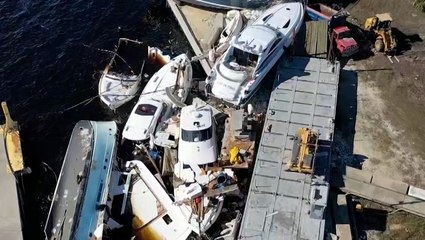 Continuing to assess damage in southwestern Florida