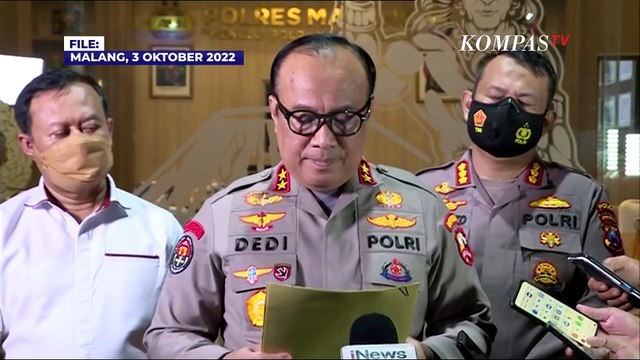 [FULL] Konpers soal Kapolres Malang Dicopot dan 28 Anggota Polri Diperiksa Buntut Tragedi Kanjuruhan