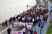 Tekirdağ spor haberi: Tekirdağ'da Amatör Spor Haftası için kortej yürüyüşü