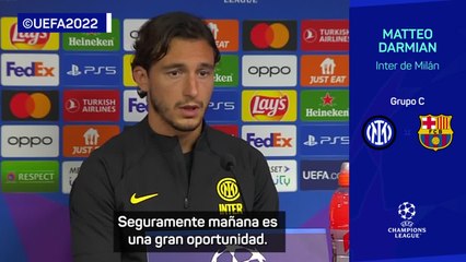Rueda de prensa  de Darmian