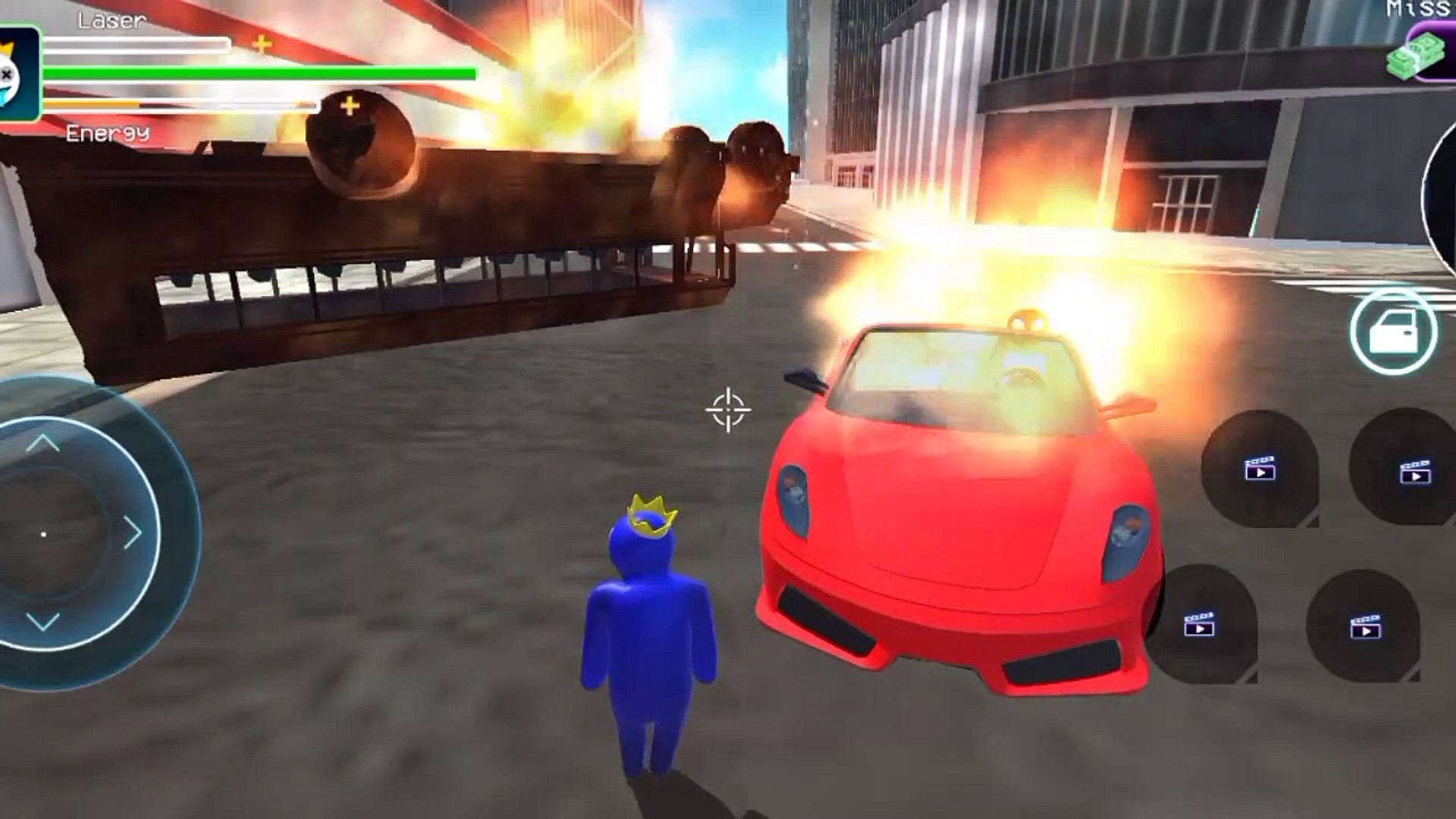 ⁣Dino Rainbow Rope Gameplay.  2nd part