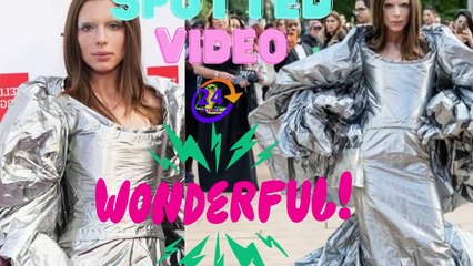 spotted video | Julia fox attends the new york city ballet's 2022 fall fashion gala